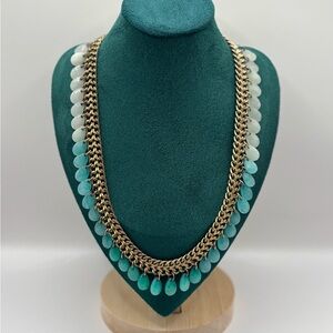 Vintage Stella & Dot Contessa Jade Statement Necklace